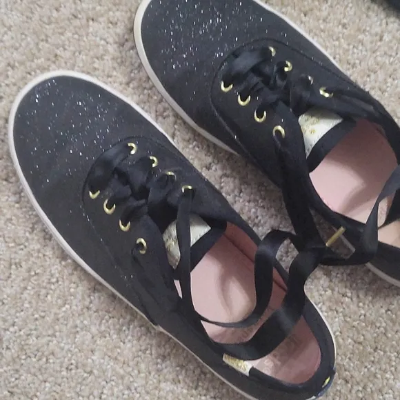 Keds for Kate Spade Girls Champion Glitter Sneaker