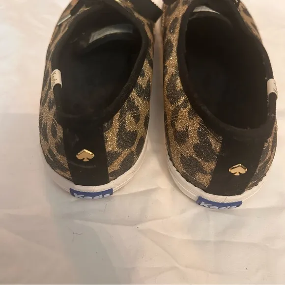 Keds x Kate Spade Leopard Print Glitter Sneakers