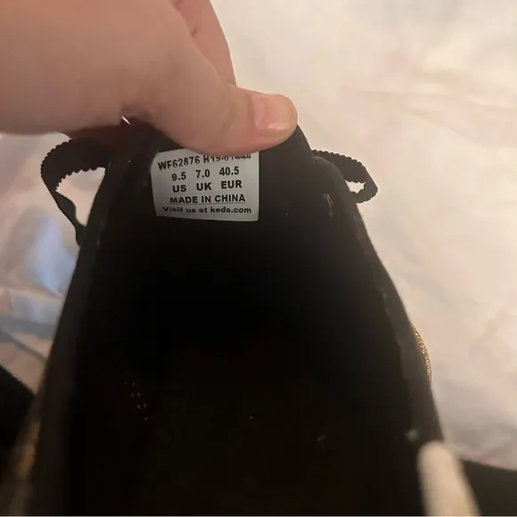 Keds x Kate Spade Leopard Print Glitter Sneakers