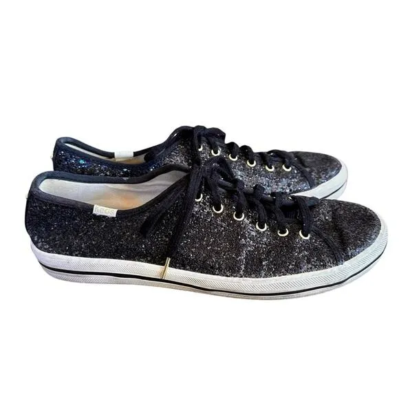 Keds x Kate Spade Sparkle Tennis Shoes - Size 8 - Glitter &amp; Glam