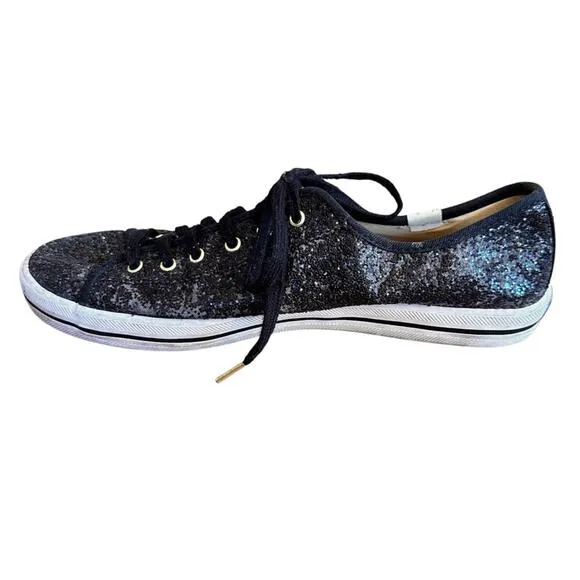 Keds x Kate Spade Sparkle Tennis Shoes - Size 8 - Glitter &amp; Glam