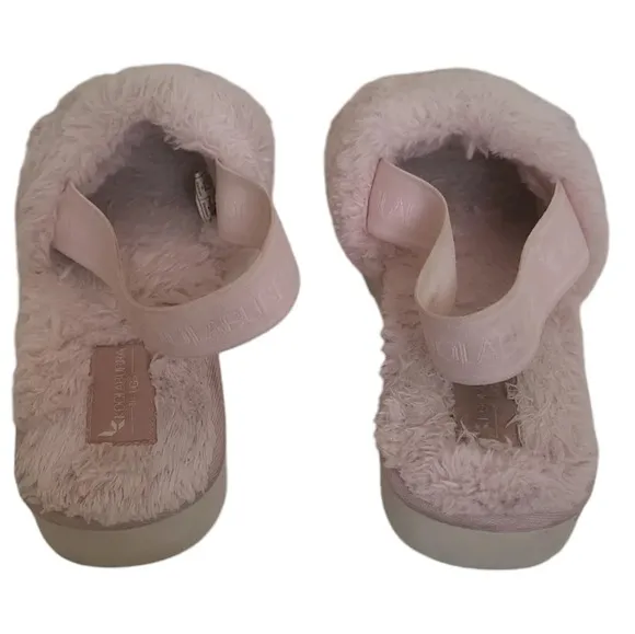 Koolaburra by UGG Back-Strap Sandals Fuzz'n II Pale Blush