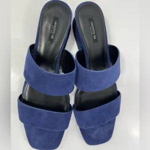 Lafayette 148 New York Women's Dark Blue Sandals, NWOT