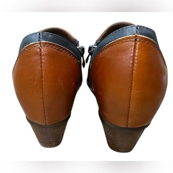 L'ARTISTE GREENTEA-DBRM Size 36 (5.1/2US) Brown Tan Shoes Booties Pumps