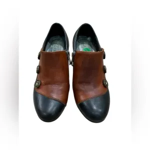 L'ARTISTE GREENTEA-DBRM Size 36 (5.1/2US) Brown Tan Shoes Booties Pumps