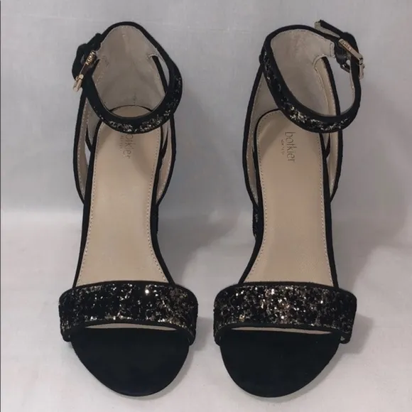 LAST ONE!! Botkier Gold Glitter Sandals with Heel