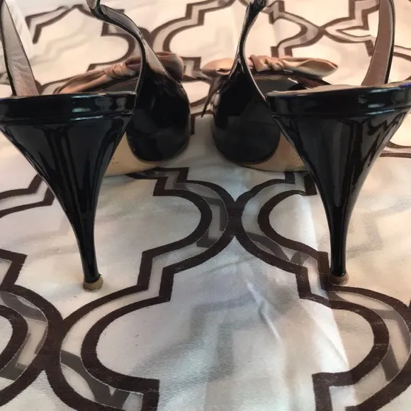 L’AUTRE CHOSE Black‎ leather upper pumps Italy 38.5