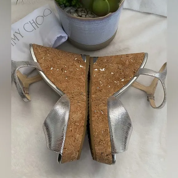 ✨Like New Jimmy Choo Wedge Shoes
