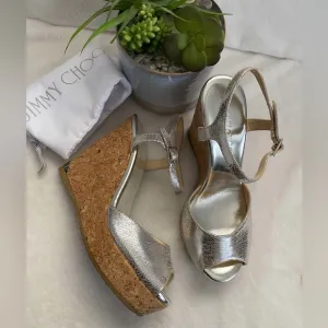 ✨Like New Jimmy Choo Wedge Shoes