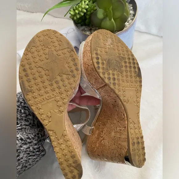 ✨Like New Jimmy Choo Wedge Shoes