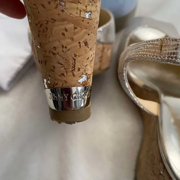 ✨Like New Jimmy Choo Wedge Shoes