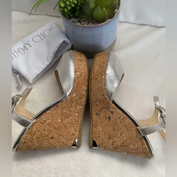 ✨Like New Jimmy Choo Wedge Shoes