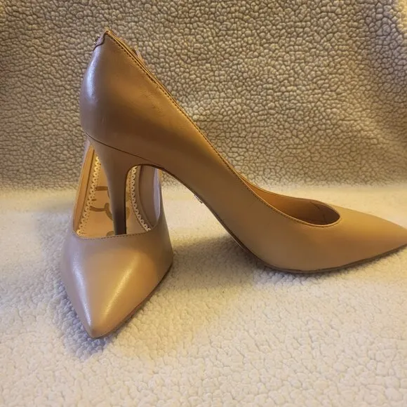 Like New! Sam Edelman Hazel Nude Stiletto Heels - Size 8.5