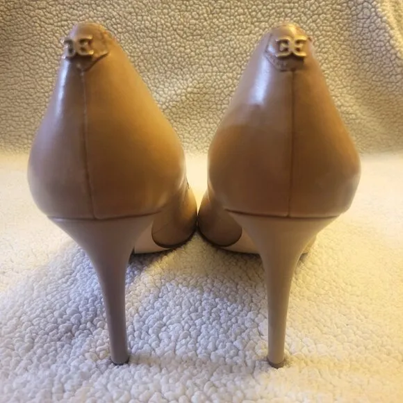 Like New! Sam Edelman Hazel Nude Stiletto Heels - Size 8.5