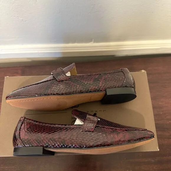 Linea Paolo leather upper and lining loafer size 7,5 new in box