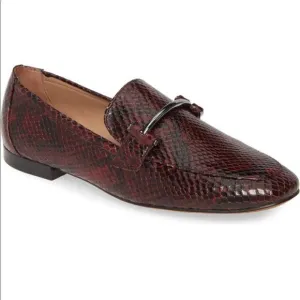 Linea Paolo leather upper and lining loafer size 7,5, new