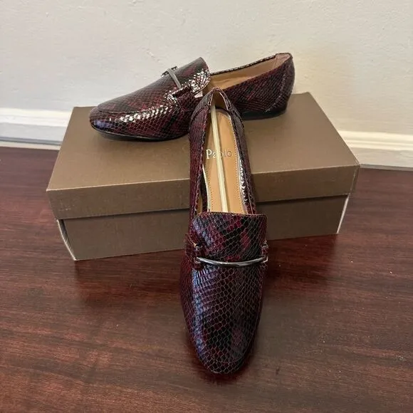 Linea Paolo leather upper and lining loafer size 7,5, new