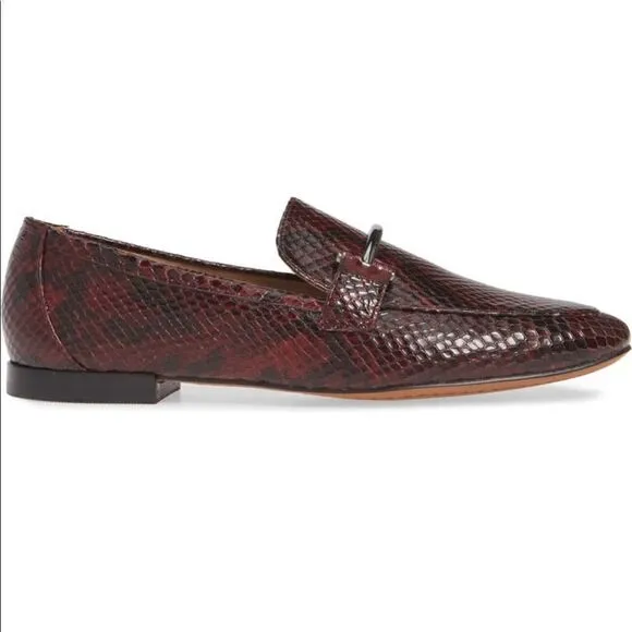 Linea Paolo leather upper and lining loafer size 7,5, new