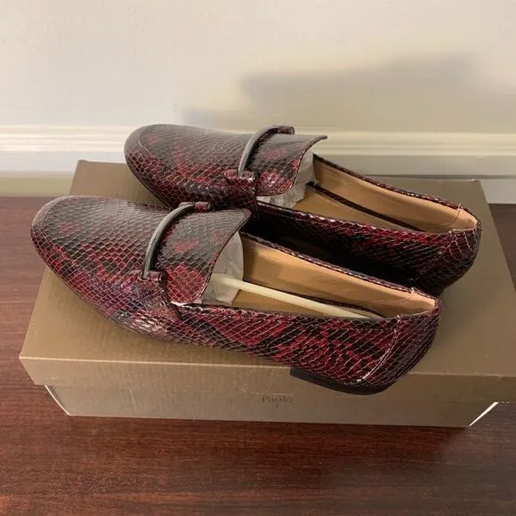 Linea Paolo leather upper and lining loafer size 7,5, new