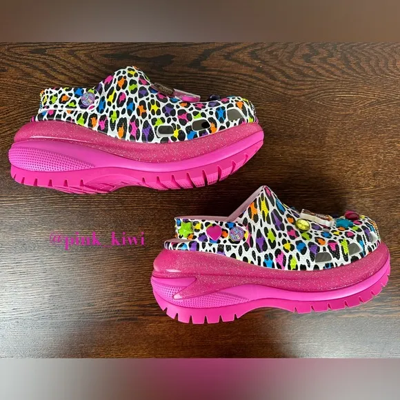 Lisa Frank x Crocs Mega Crush Clog