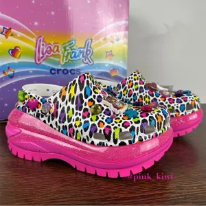 Lisa Frank x Crocs Mega Crush Clog
