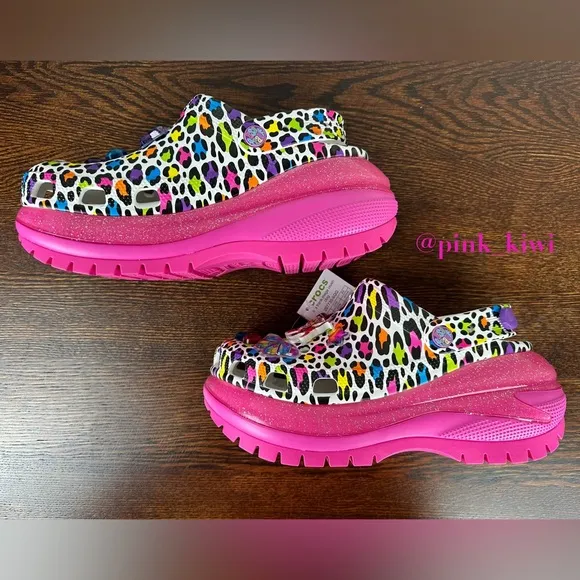 Lisa Frank x Crocs Mega Crush Clog
