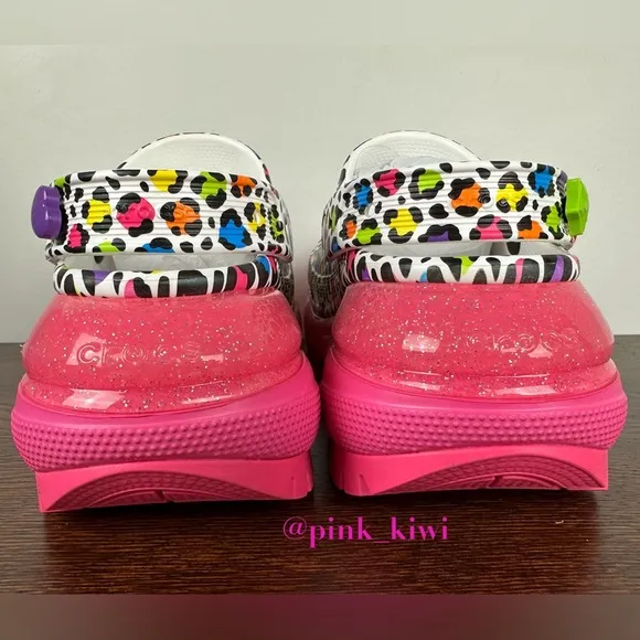 Lisa Frank x Crocs Mega Crush Clog