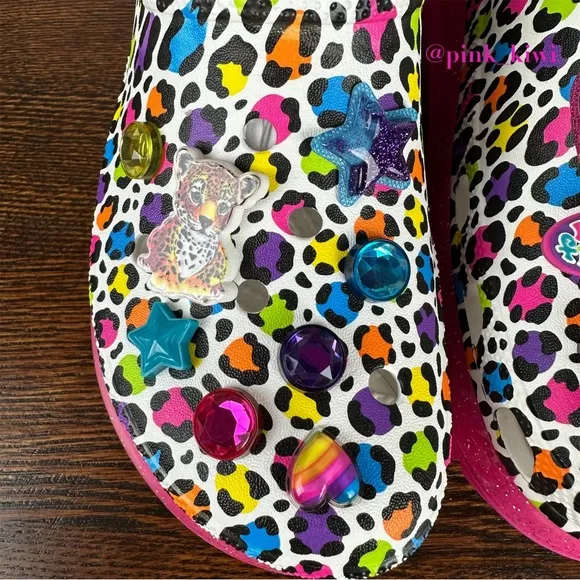 Lisa Frank x Crocs Mega Crush Clog
