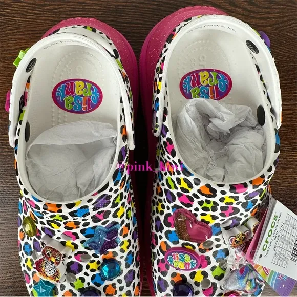 Lisa Frank x Crocs Mega Crush Clog