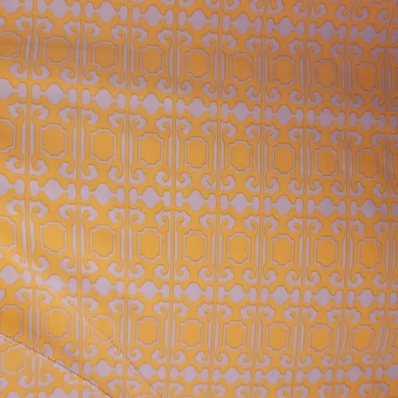 Lissa Mar Womens Short Sleeve Orange Taupe Dress Size 6