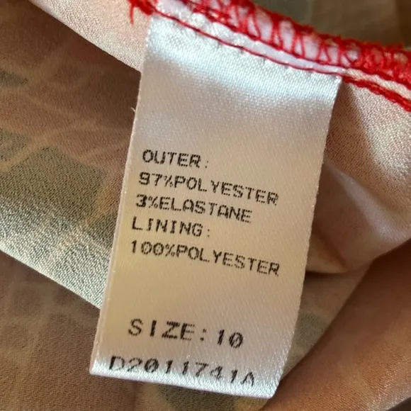 Little Mistress Printed Midaxi Lisa Red Elephant Dress