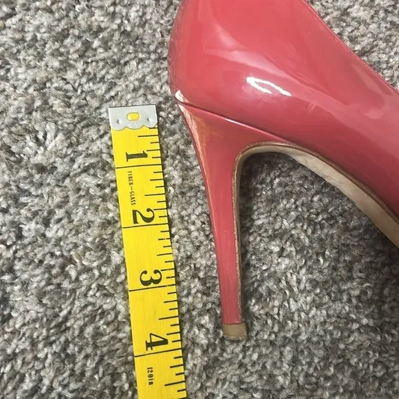 L.K. BENNETT LONDON Patent Leather Heels Shoes Pumps Size 39.5