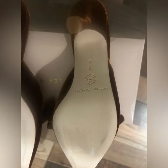 Loeffler Randall Amyra Bow Pointed Toe Mule In Siena