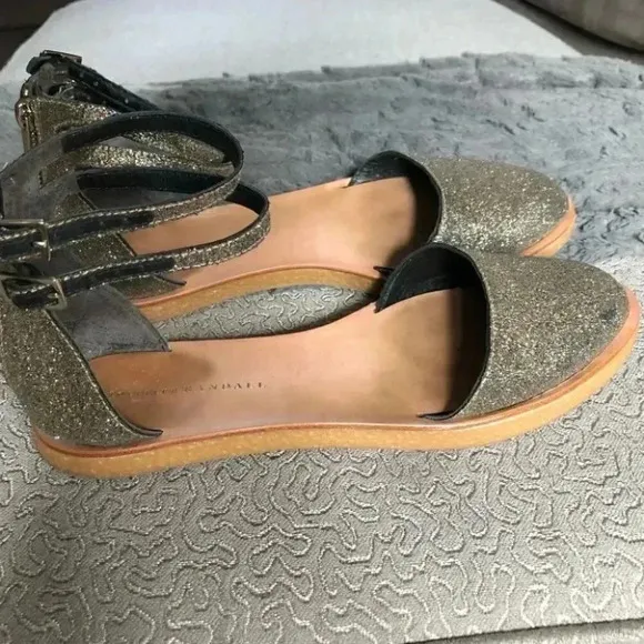 Loeffler Randall Odette Glittery Platform Flat: 10