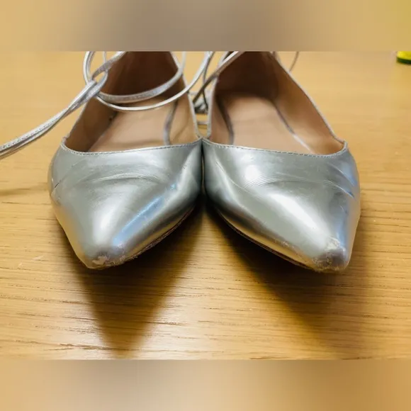 LOEFFLER RANDALLPENELOP SILVER FLATS SIZE 8 B