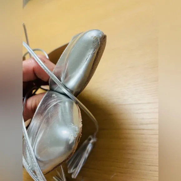 LOEFFLER RANDALLPENELOP SILVER FLATS SIZE 8 B