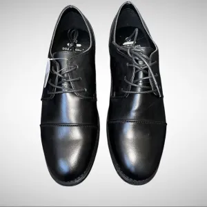 London Fog Mens Bradford Black Shoes Size 11