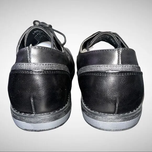 London Fog Mens Bradford Black Shoes Size 11