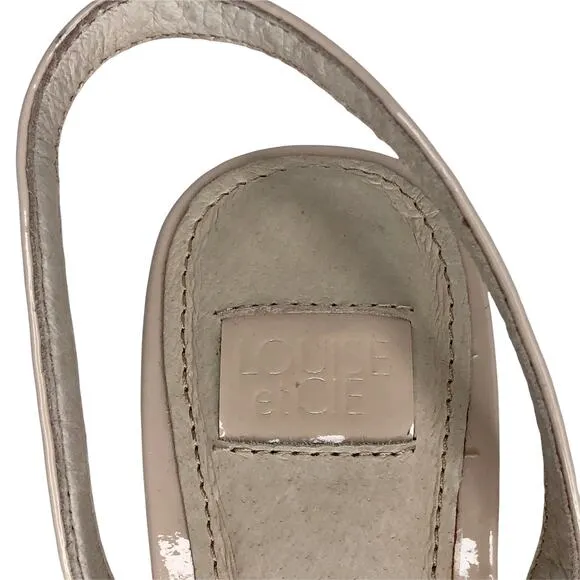 Louise et Cie French Pink Lo-Kareena Slingback Heels - Size 37 / 6.5 - Women