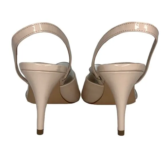 Louise et Cie French Pink Lo-Kareena Slingback Heels - Size 37 / 6.5 - Women