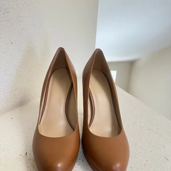 Lucky Brand Sandals Block Heels Size 10 Platform Ankle Strap Shoes Leather Brown