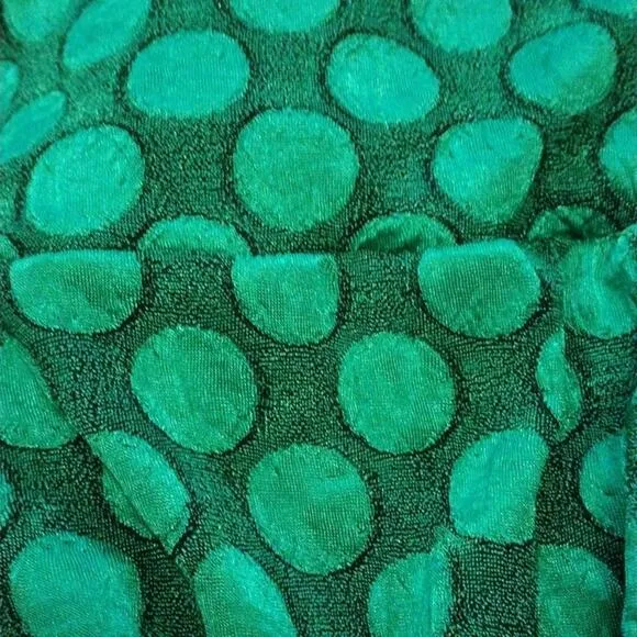LuLaRoe Skirt Sz M Pencil Cassie Elegance Collection KELLY GREEN Polka Dot