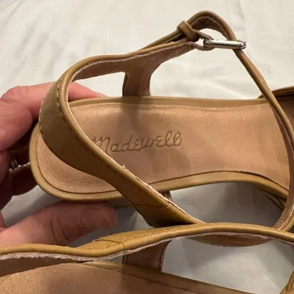 Madewell $158 Nadia Platform Sandal Size 9.5 NK014