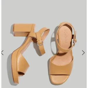 Madewell $158 Nadia Platform Sandal Size 9.5 NK014