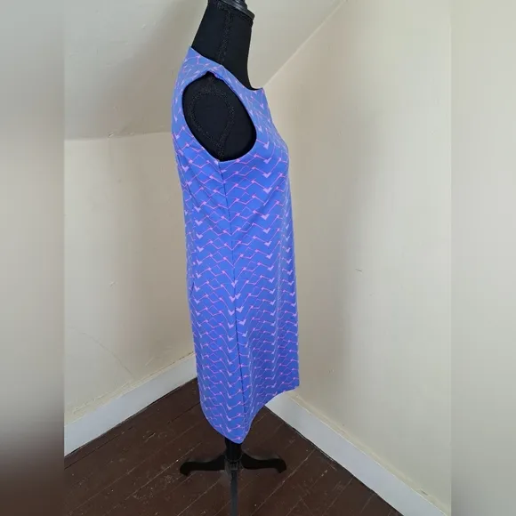 Mahi Gold Stretch Mini Tank Dress Purple/Pink Size S