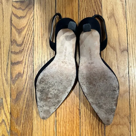 Manolo Blahnik Women's Black Heels