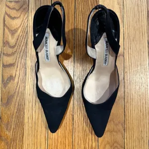 Manolo Blahnik Women's Black Heels