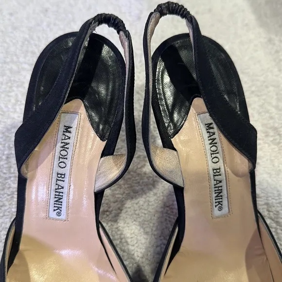 Manolo Blahnik Women's Black Heels