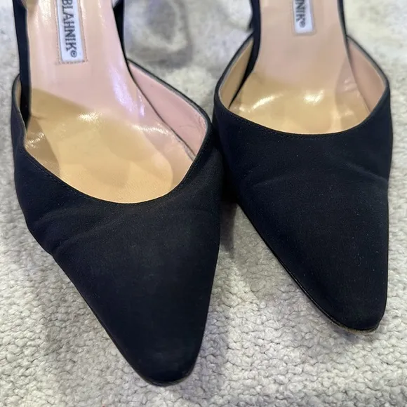 Manolo Blahnik Women's Black Heels