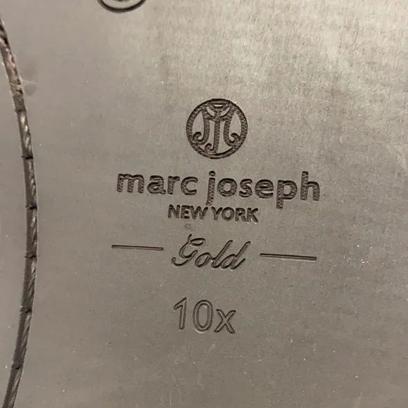 Marc Joseph New York Gold men’s dress shoes size 10.5